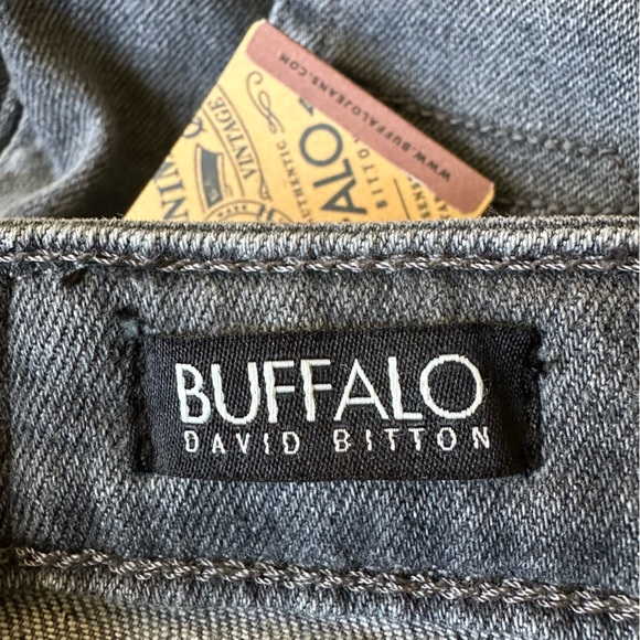 Buffalo David Bitton Jayden High Rise Straight Leg Jeans Gray Size 29 NWT - Picture 5 of 9